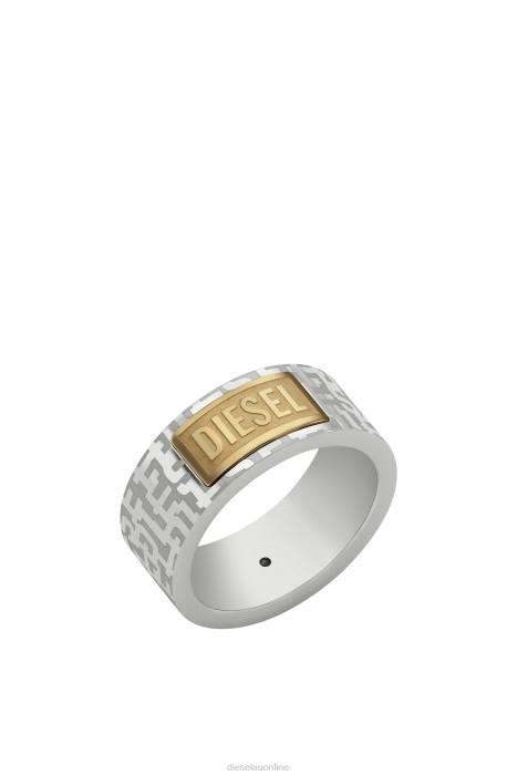 Diesel Unisex dx1427 FLL0720 Accessory Silver