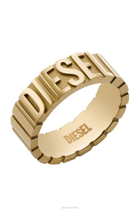 Diesel Unisex dx1439 FLL0729 Accessory Gold