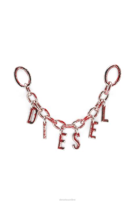 Diesel Women a-letters charm FLL01130 Accessory Red