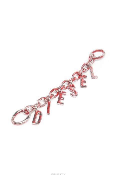 Diesel Women a-letters charm FLL01130 Accessory Red