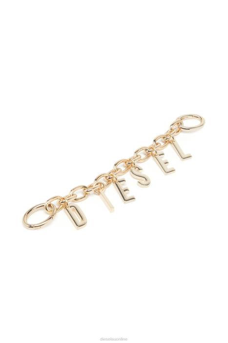 Diesel Women a-letters charm FLL01131 Accessory Gold