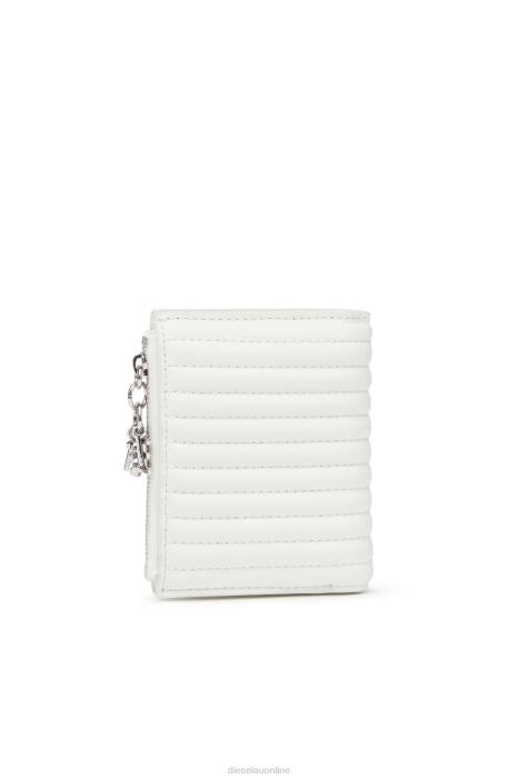 Diesel Women bi-fold zip FLL01129 Accessory White