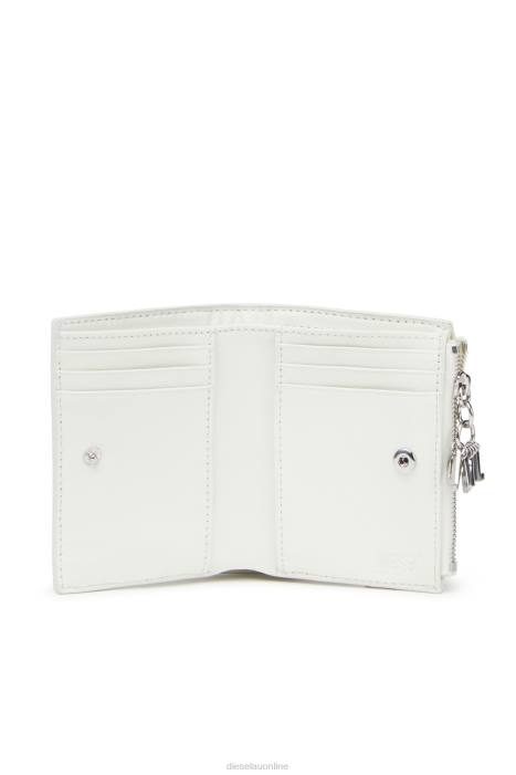 Diesel Women bi-fold zip FLL01129 Accessory White