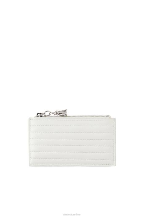 Diesel Women card holder coin xs FLL01123 Accessory White