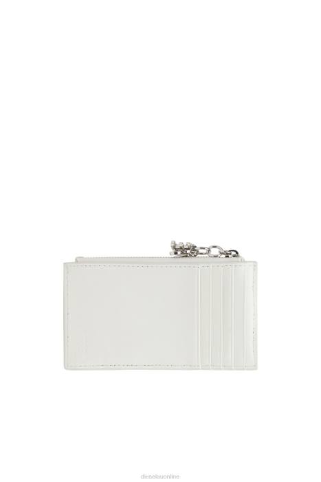 Diesel Women card holder coin xs FLL01123 Accessory White