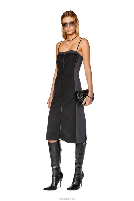 Diesel Women d-damini FLL0808 Apparel Black/Grey