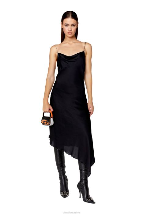 Diesel Women d-mint FLL0807 Apparel Black