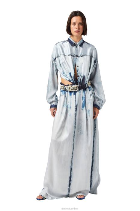 Diesel Women d-suki FLL0799 Apparel Light Blue