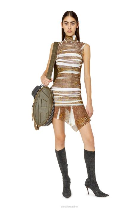 Diesel Women d-varius FLL0841 Apparel Military Green