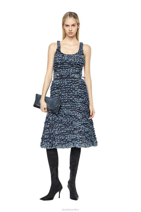 Diesel Women de-bate-fs FLL0823 Apparel Dark Blue