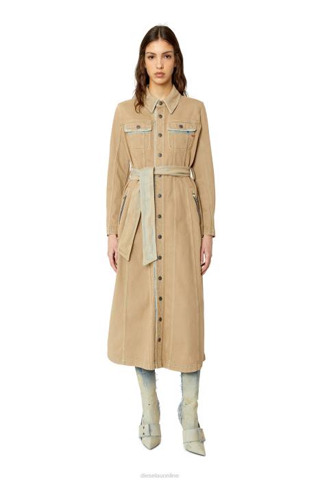 Diesel Women de-flaminty-z FLL0850 Apparel Beige