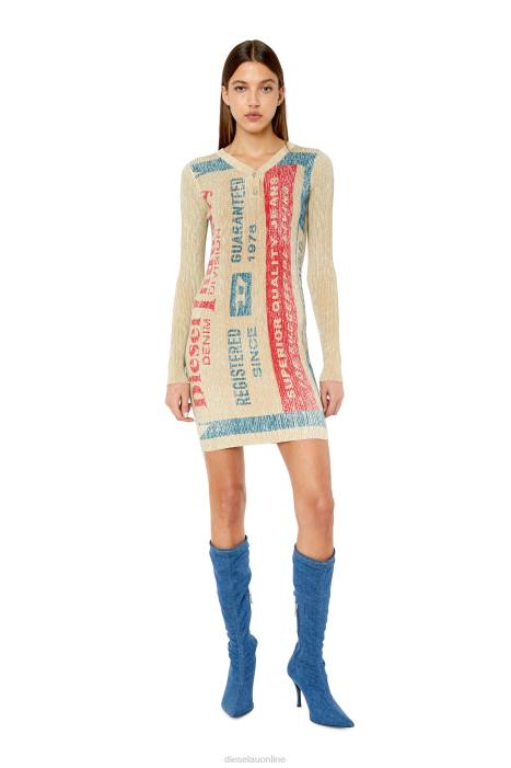 Diesel Women m-aelle FLL0797 Apparel Beige