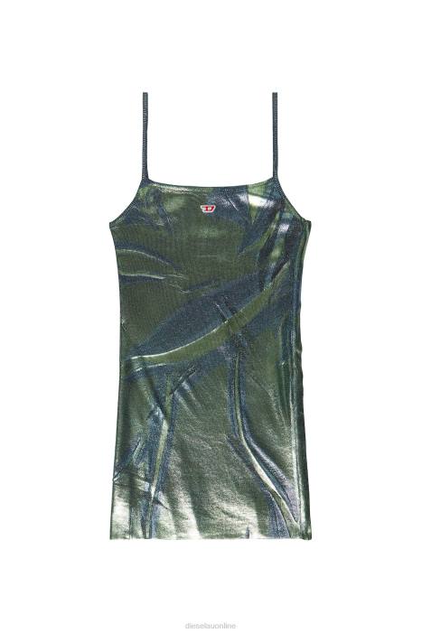 Diesel Women m-areah FLL0840 Apparel Blue/Green