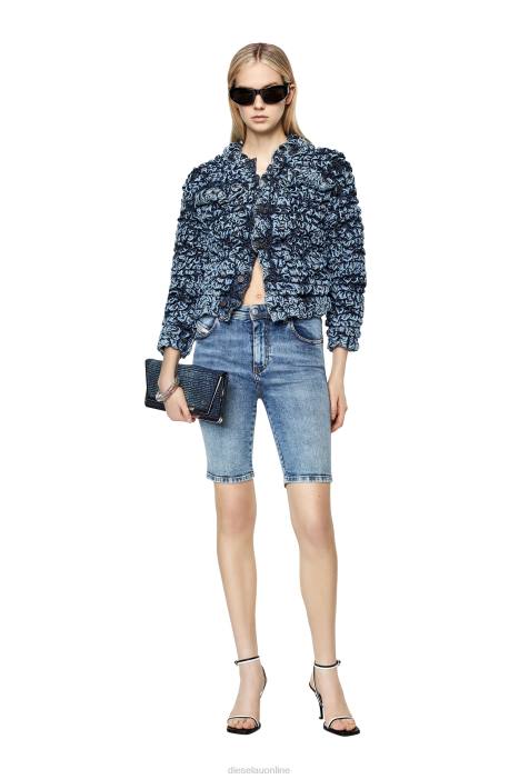 Diesel Women de-note-fs FLL0758 Apparel Medium blue