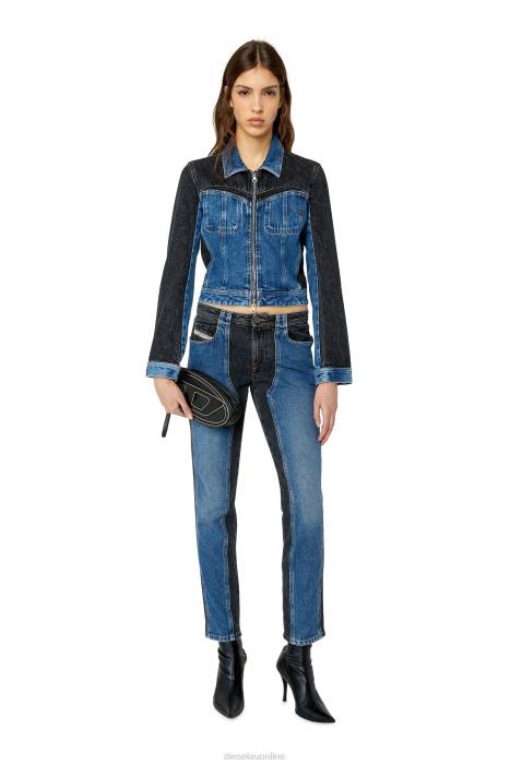 Diesel Women de-simmy-hs FLL0780 Apparel Medium blue