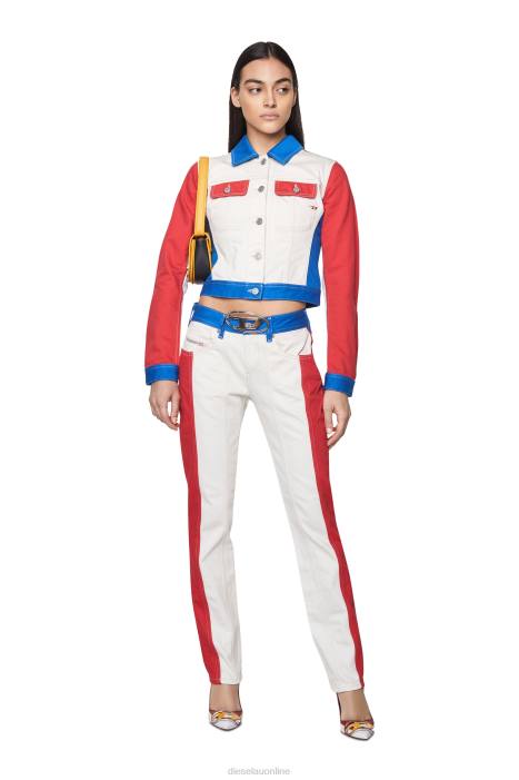 Diesel Women de-slimmy FLL0757 Apparel White/Red