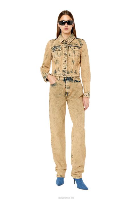 Diesel Women de-slimmy-ins FLL0774 Apparel Light Brown