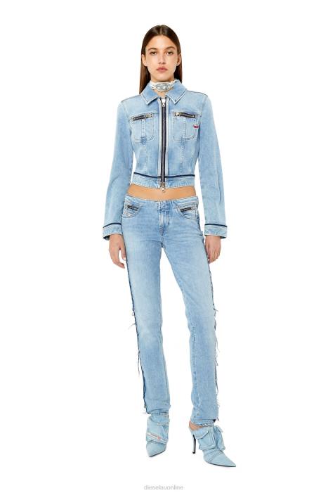 Diesel Women de-slimmy-re FLL0759 Apparel Light Blue