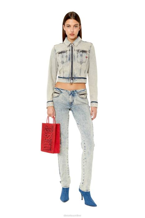 Diesel Women de-slimmy-re FLL0783 Apparel Light Blue