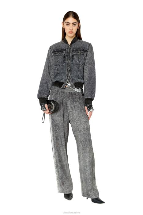 Diesel Women g-lychnis FLL0761 Apparel Black