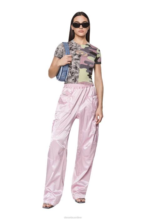 Diesel Women m-hampton FLL0858 Apparel Green/Grey