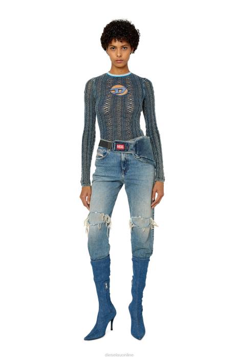 Diesel Women m-ikyla FLL0882 Apparel Blue