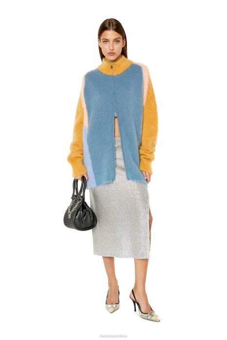 Diesel Women m-ilva FLL0889 Apparel Blue/Orange