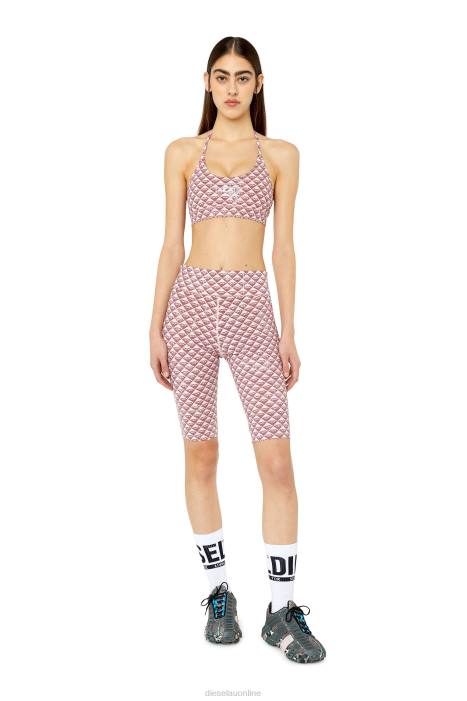 Diesel Women awsb-jia-wt21 FLL0991 Apparel Pink