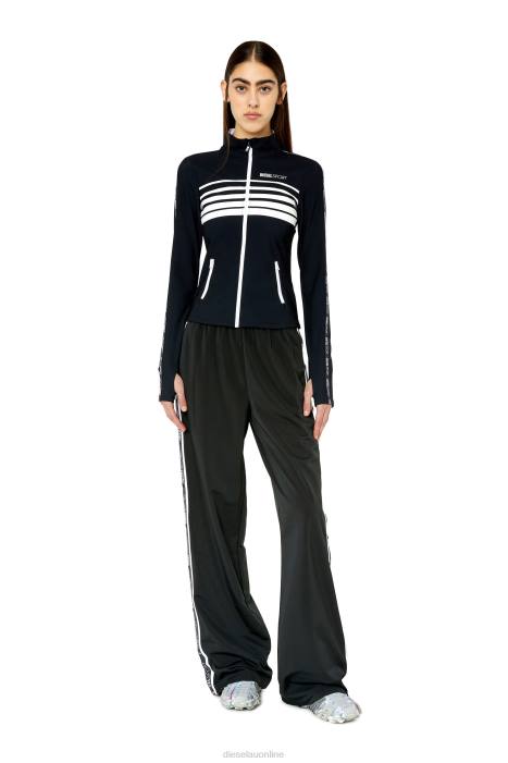 Diesel Women awsb-lodie-ht37 FLL0996 Apparel Black