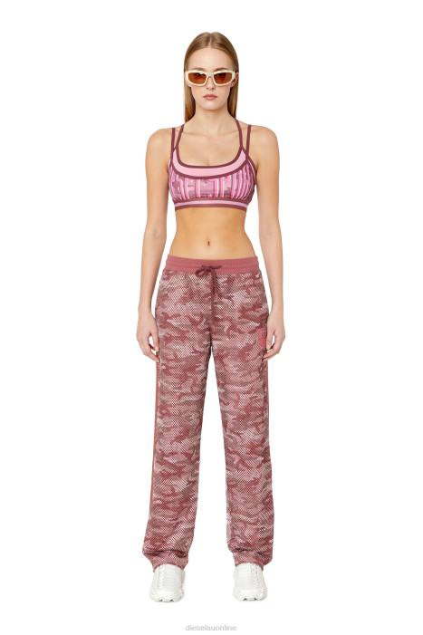 Diesel Women awsb-rue-ht02 FLL0999 Apparel Pink