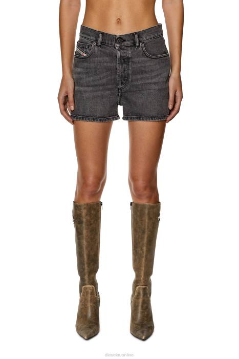 Diesel Women d-ger FLL0976 Apparel Black/Dark grey