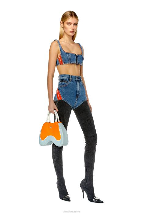 Diesel Women de-lunar-s FLL01002 Apparel Medium blue