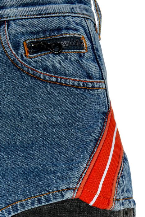 Diesel Women de-lunar-s FLL01002 Apparel Medium blue