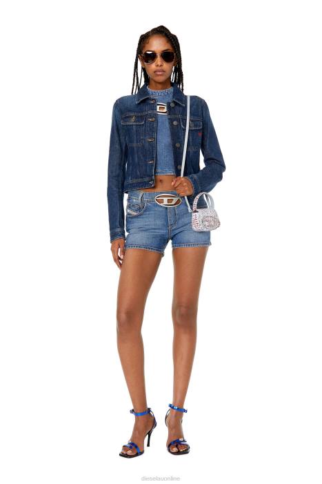 Diesel Women de-lyla-sh-fsc FLL0997 Apparel Medium blue