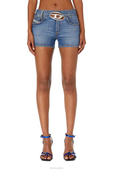 Diesel Women de-lyla-sh-fsc FLL0997 Apparel Medium blue