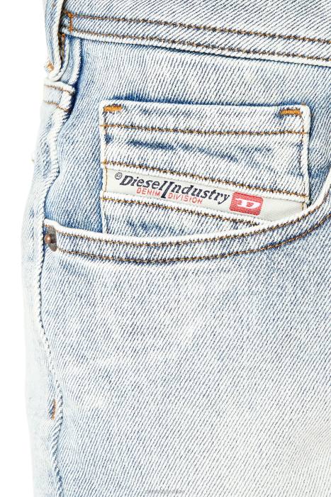 Diesel Women de-lyla-short FLL0988 Apparel Light Blue