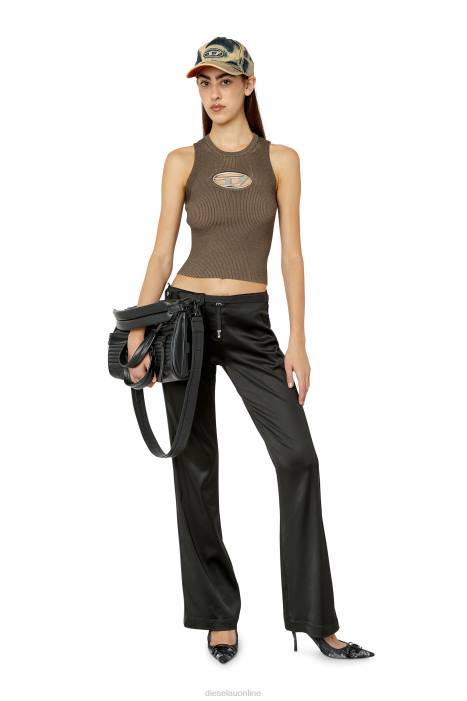 Diesel Women p-stella FLL0973 Apparel Black