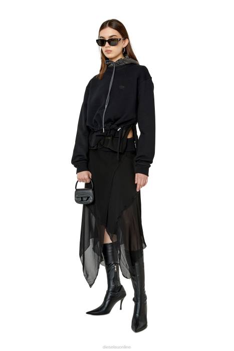 Diesel Women f-rollies FLL0903 Apparel Black