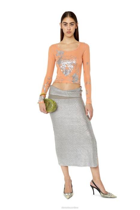 Diesel Women t-ballersi FLL0951 Apparel Face Powder