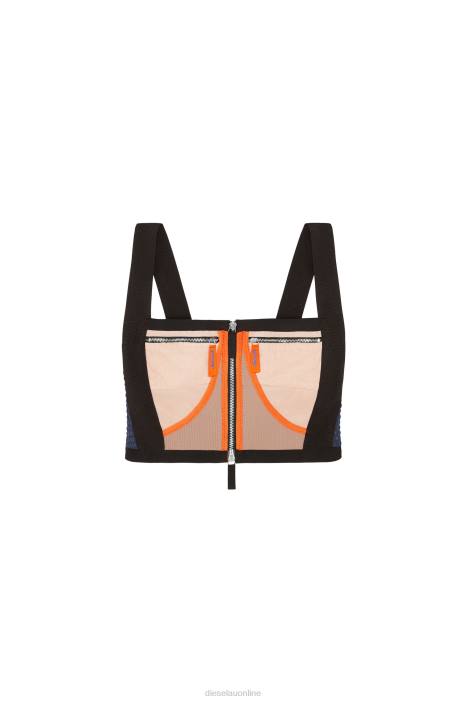 Diesel Women t-corsi FLL0911 Apparel Orange/Pink