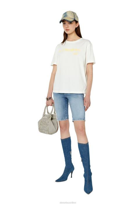 Diesel Women t-danny FLL0936 Apparel White