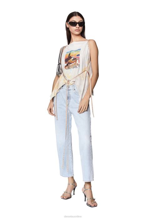 Diesel Women t-holly-d1 FLL0915 Apparel White