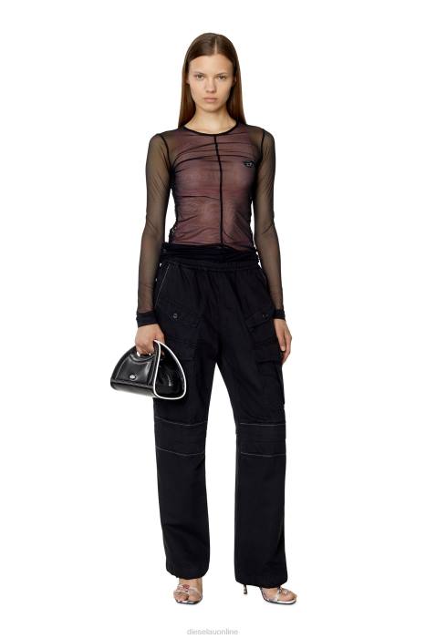 Diesel Women t-jurly FLL0961 Apparel Black