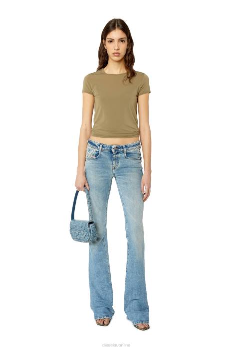 Diesel Women t-olap FLL0939 Apparel Light Brown