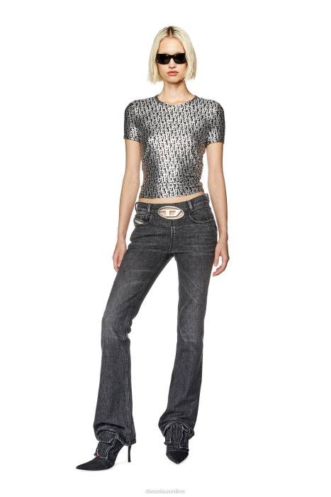 Diesel Women t-uncutie-long-l5 FLL0920 Apparel Dark grey