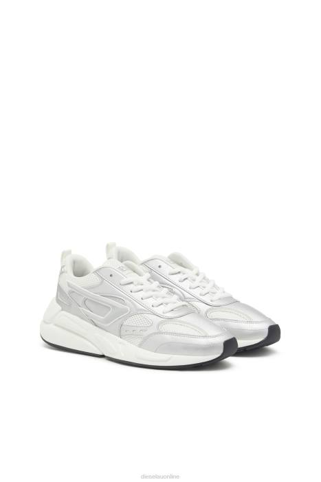 Diesel Women s-serendipity sport w FLL01096 Footwear Silver/White