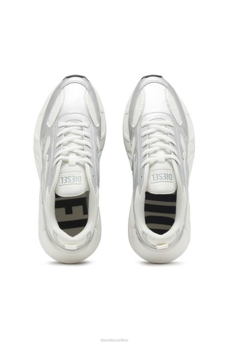Diesel Women s-serendipity sport w FLL01096 Footwear Silver/White